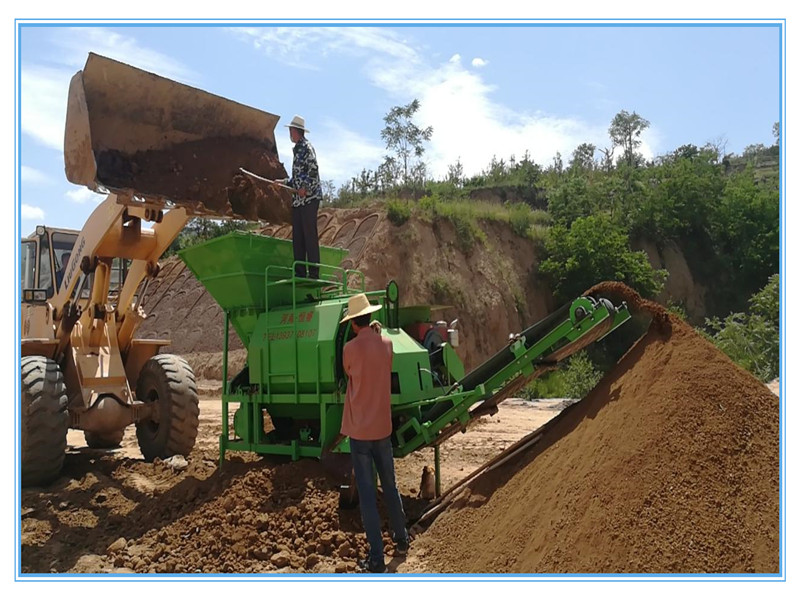 移动式筛土机优选恒睿机械