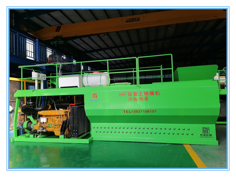 河南恒睿机械客土喷播机厂家有着近20年喷播机生产研发生产经验,11项